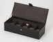 WOLF Watch Box Blake 5 Piece Black Purple
