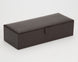 WOLF Watch Box Blake 5 Piece Brown