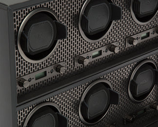 WOLF Watch Winder Axis 6 Piece Powder Coat