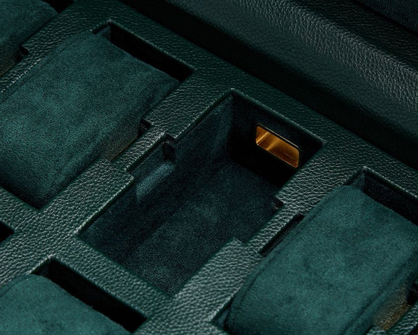 WOLF Watch Box British Racing Green 8pc