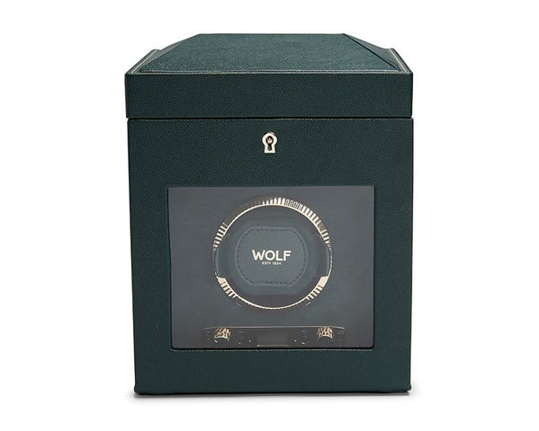 WOLF Watch Winder British Racing Green Single