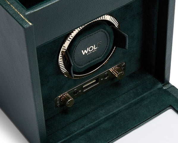 WOLF Watch Winder British Racing Green Single