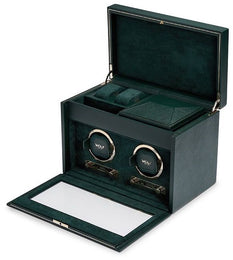 Wolf Watch Winder British Racing Green Double 792241