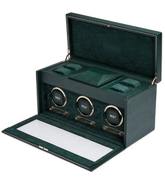 Wolf Watch Winder British Racing Green Triple 792341