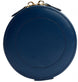 WOLF Jewellery Case Sophia Round Zip Case Indigo