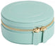 WOLF Jewellery Case Sophia Round Zip Case Jade