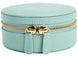 WOLF Jewellery Case Sophia Round Zip Case Jade
