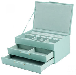 WOLF Jewellery Box Sophia With Drawers Jade 392030