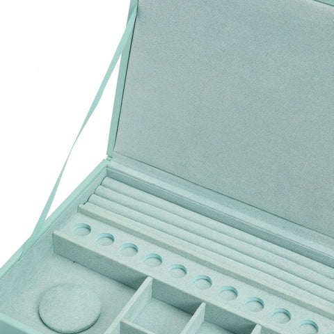 WOLF Jewellery Box Sophia With Drawers Jade