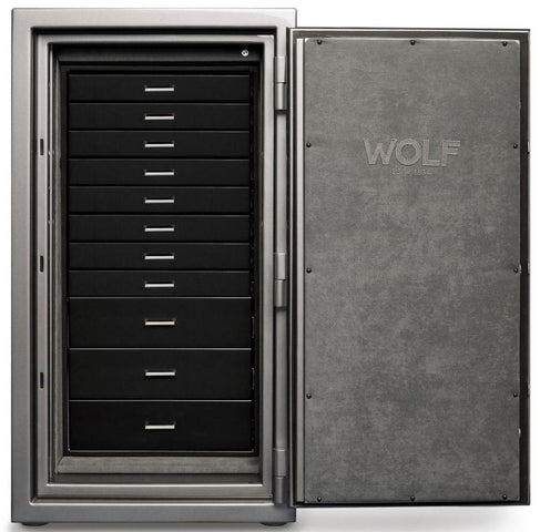 WOLF Watch & Jewellery Safe Atlas Titanium 4901