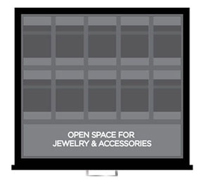 WOLF Watch Safe Atlas 4 Piece Onyx