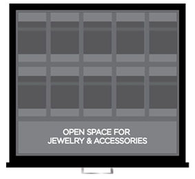 WOLF Watch Safe Atlas 8 Piece Onyx