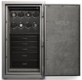 WOLF Watch Safe Atlas 8 Piece Titanium 491865