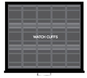 WOLF Watch Safe Atlas 8 Piece Titanium