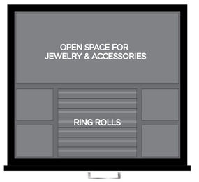 WOLF Watch Safe Atlas 20 Piece Onyx