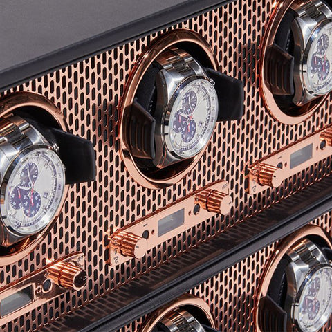 WOLF Watch Winder Axis 8 Piece Copper