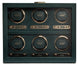 WOLF Watch Winder British Racing Green 6 Piece