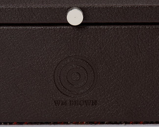 WOLF Watch Box WM Brown X WOLF Collaboration