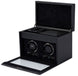 WOLF Watch Winder British Racing Black Double Storage 792202