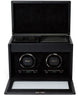 WOLF Watch Winder British Racing Black Double Storage