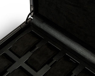 WOLF Watch Box British Racing Black 8pc