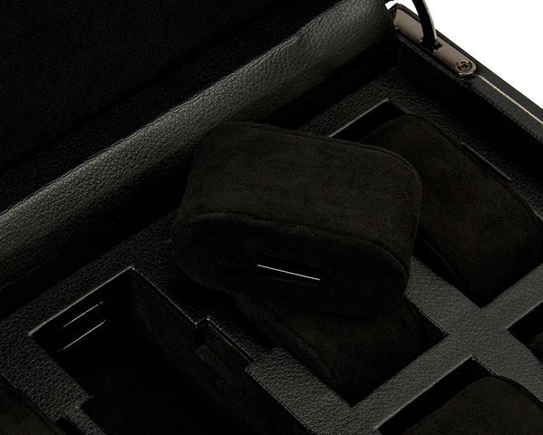 WOLF Watch Box British Racing Black 8pc