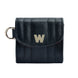 Wolf Mimi Collection Leather Black Earpods Case with Wristlet