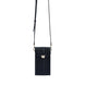 Wolf Mimi Collection Leather Black Phone Case with Wristlet and Lanyard, 768502