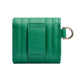 Wolf Mimi Collection Leather Green Earpods Case with Wristlet