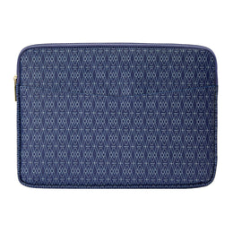 Wolf Signature Vegan Collection Blue Laptop Zip Case, 777324