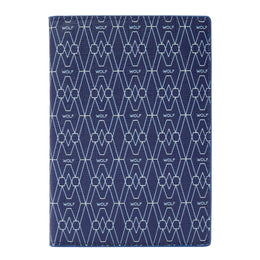 Wolf Signature Vegan Collection Blue Passport Sleeve, 776624
