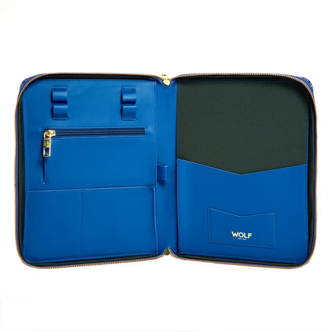 Wolf Signature Vegan Collection Blue Range Ipad Tech Case