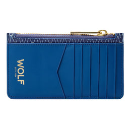 Wolf Signature Vegan Collection Blue Range Zip Case