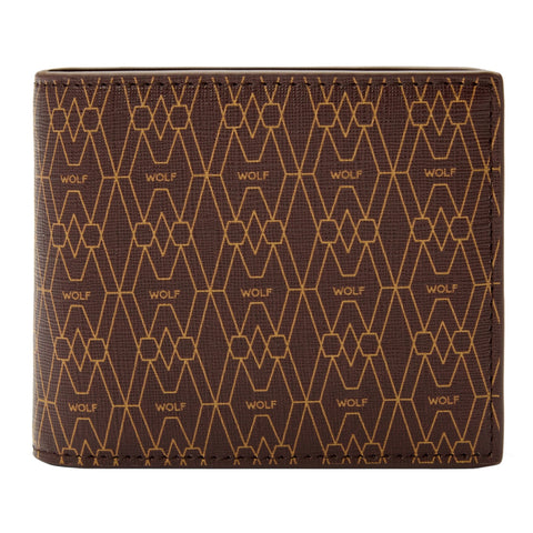 Wolf Signature Vegan Collection Brown Billfold Wallet, 776033
