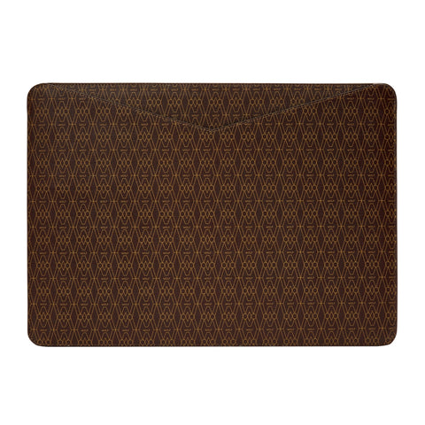 Wolf Signature Vegan Collection Brown Range 16 Inch Laptop Sleeve, 777133