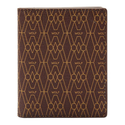 Wolf Signature Vegan Collection Brown ID Card Case, 776333