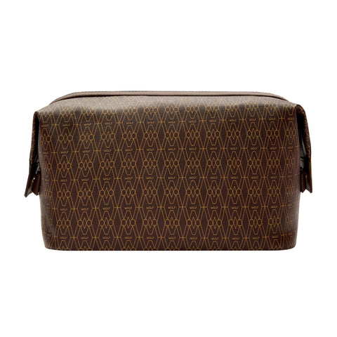 Wolf Signature Vegan Collection Brown Washbag