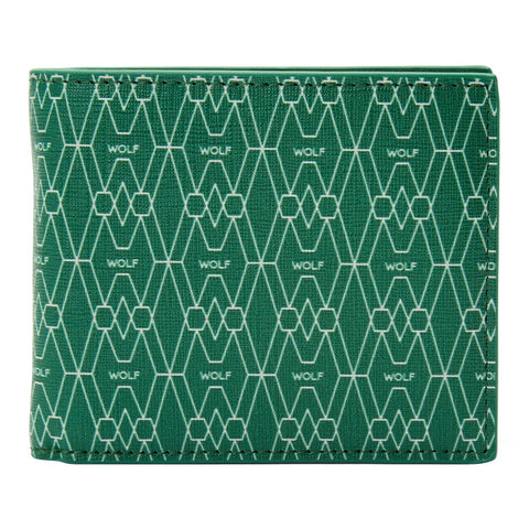 Wolf Signature Vegan Collection Green Billfold Wallet, 776030