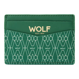 Wolf Signature Vegan Collection Green Cardholder, 776230