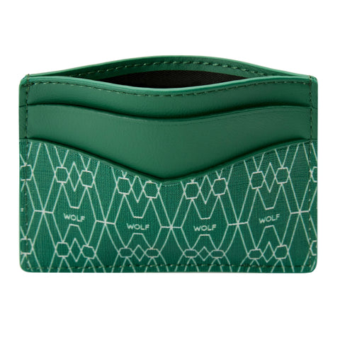 Wolf Signature Vegan Collection Green Cardholder