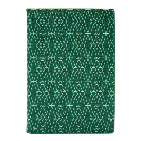 Wolf Signature Vegan Collection Green Passport Sleeve, 776630