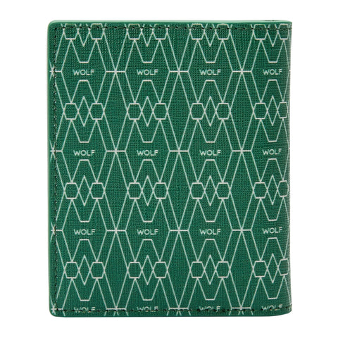Wolf Signature Vegan Collection Green Range ID Card Case