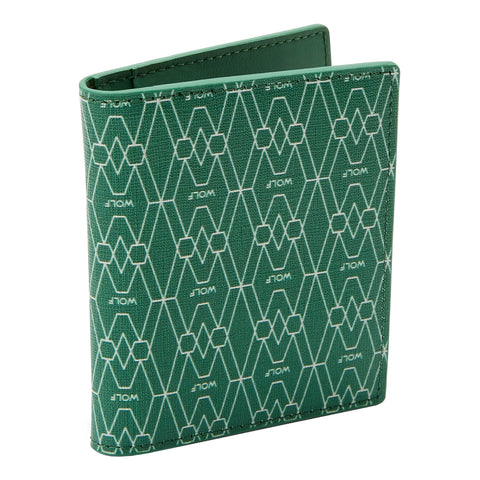 Wolf Signature Vegan Collection Green Range ID Card Case
