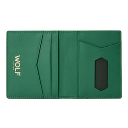Wolf Signature Vegan Collection Green Range ID Card Case