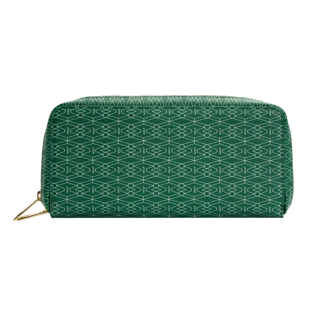 WOLF Signature Vegan Collection Green Travel Case