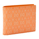 Wolf Signature Vegan Collection Orange Billfold Coin Wallet