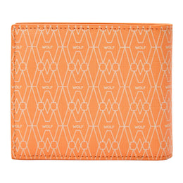 Wolf Signature Vegan Collection Orange Billfold Wallet