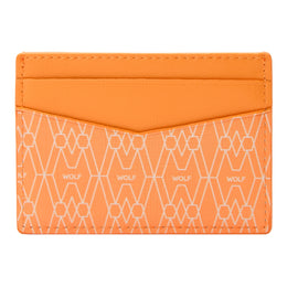 Wolf Signature Vegan Collection Orange Cardholder