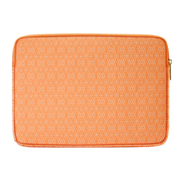 Wolf Signature Vegan Collection Orange Laptop Zip Case