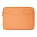 Wolf Signature Vegan Collection Orange Laptop Zip Case, 777339